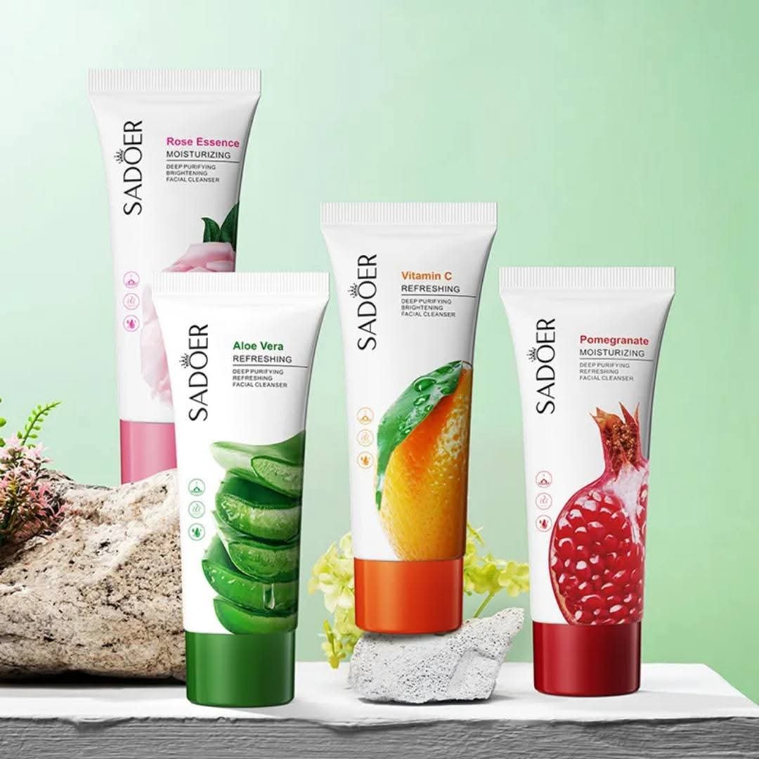 SADOER Deep Purifying Aloe Vera Face wash ( Refreshing Facial Cleanser) 100 gm