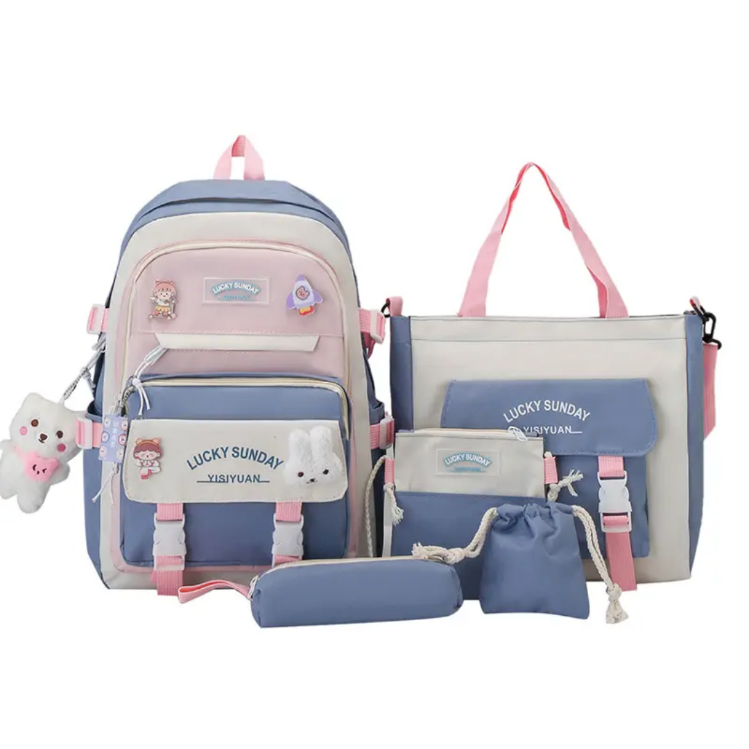 Premium Korean Style School Bag (Backpack) - Image 2