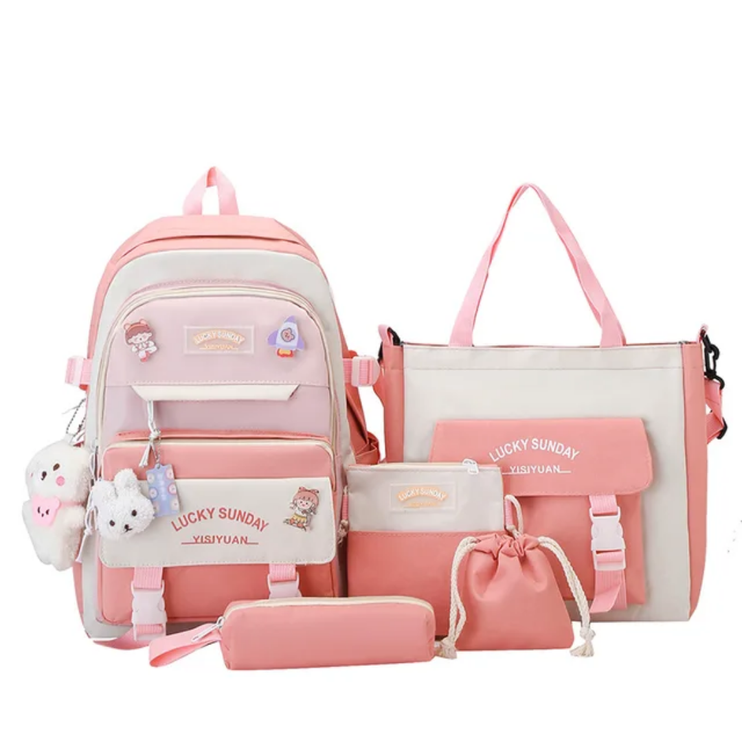 Premium Korean Style School Bag (Backpack)