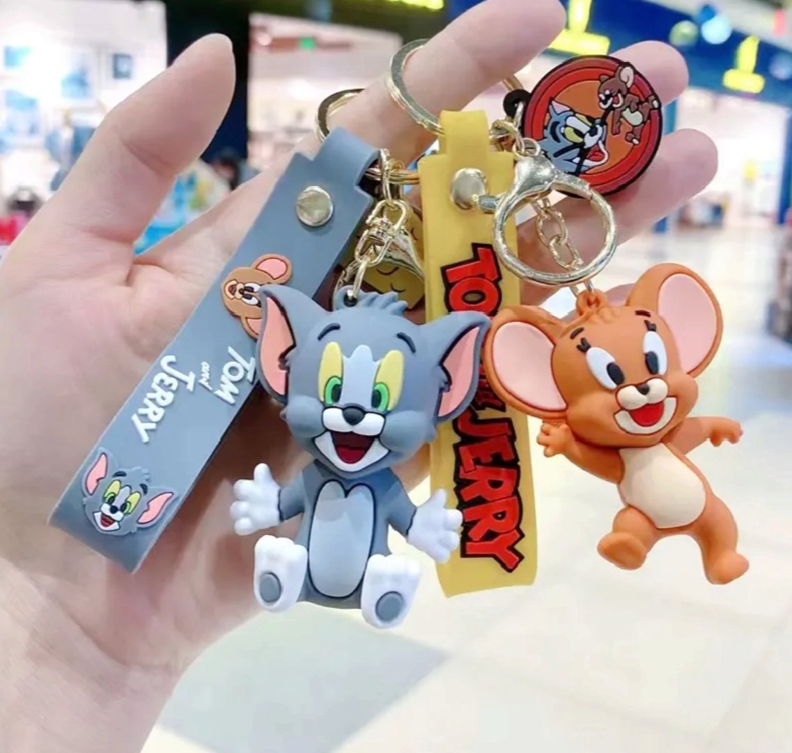 Fashion Collection Cartoon Keychain Pendant – Cute Schoolbag Doll Accessory for Students