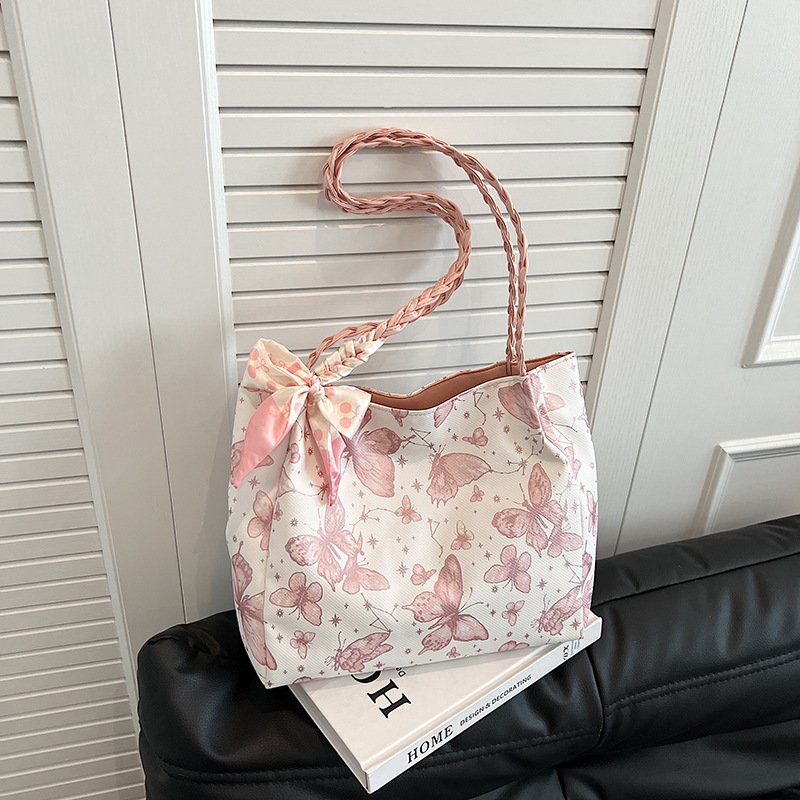 Fashion Collection Casual Ethnic Pastoral Style Large Capacity Tote Bag – Women’s Shoulder Bag