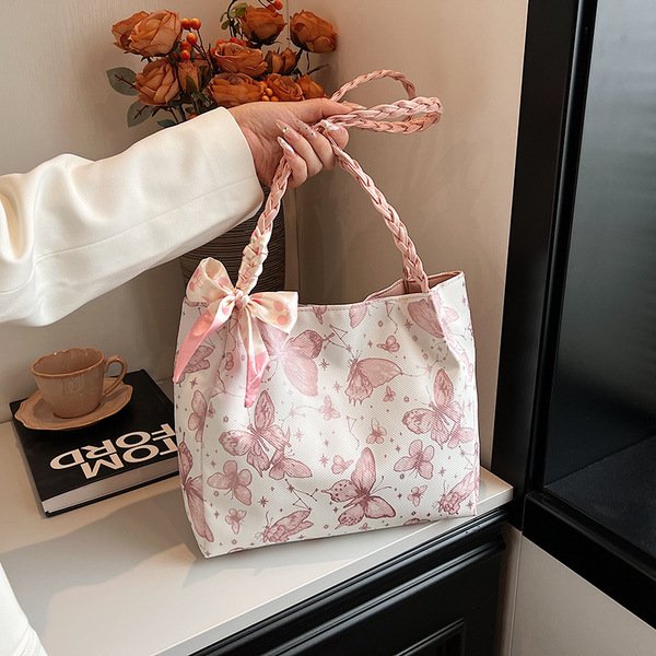 Fashion Collection Casual Ethnic Pastoral Style Large Capacity Tote Bag – Women's Shoulder Bag - Image 3