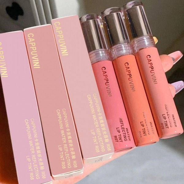 Lip Tint Lips Makeup Long Lasting Water Mirror Lip Glaze Waterproof Lipstick Cosmetic