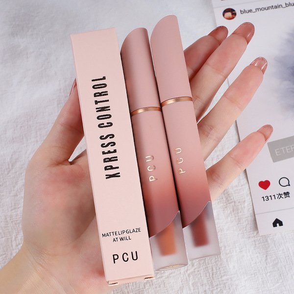 PCU Velvet Cloud Lip Mud – Long-Lasting Matte Lip Color for Women - Image 3