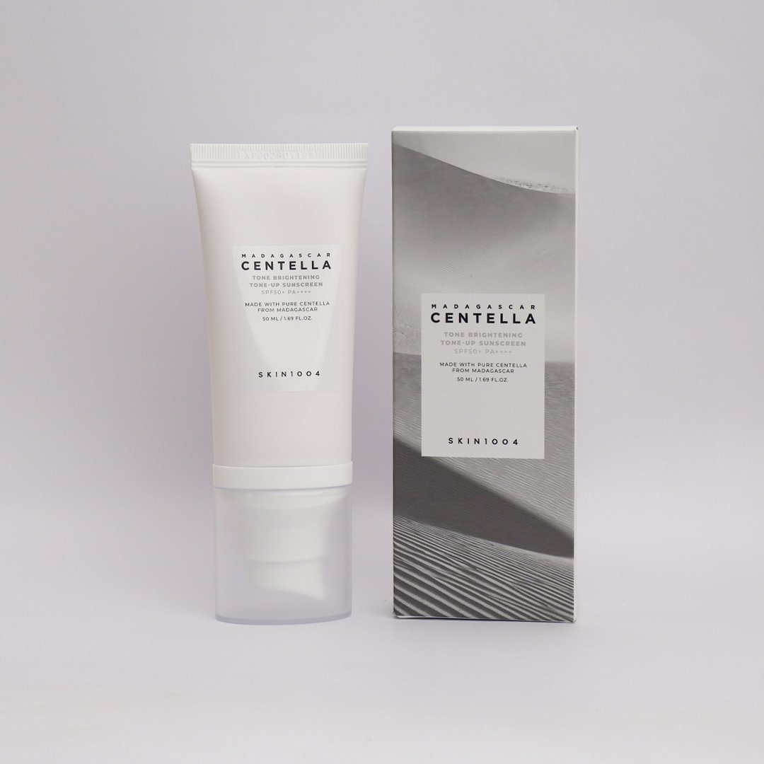 SKIN1004 Madagascar Centella Tone Brightening Tone – Up Sunscreen spf50 + Pa ++++ 50 ml